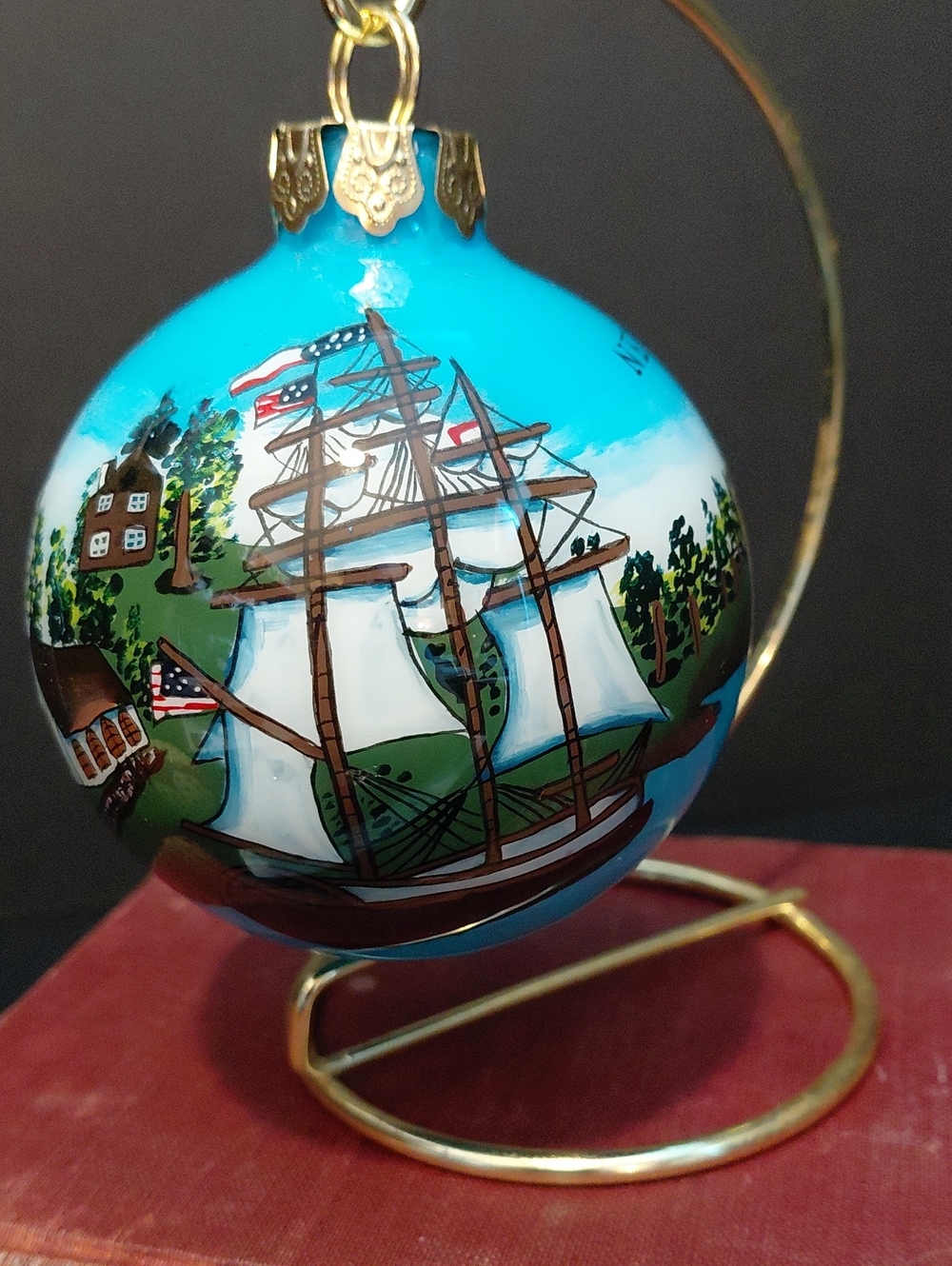 ALESSANDRA GLASS ORNAMENT
